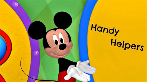 handy helpers mickey mouse|More.